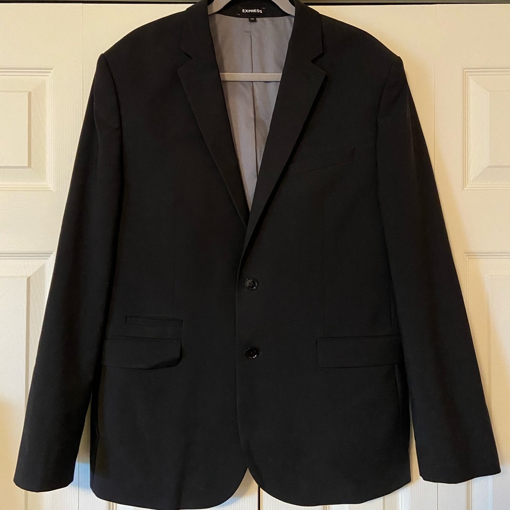 Express Men’s Suit Jacket, 44R/44R Slim